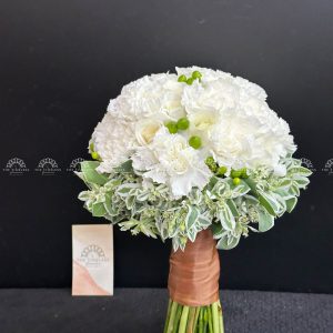 Hoa Cưới Cẩm Chướng Trắng A47