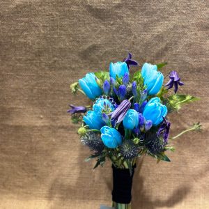 Hoa Cưới Tulip Xanh A107