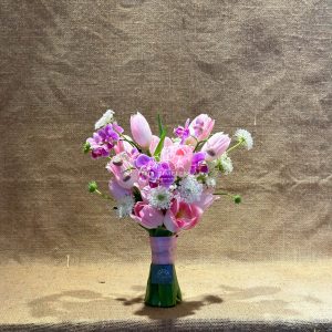 Hoa Cưới 19 Tulip Hồng A99