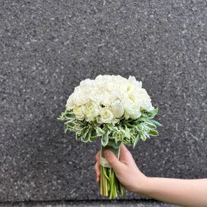 Hoa Cưới Mao Lương và Cẩm Chướng Trắng A116