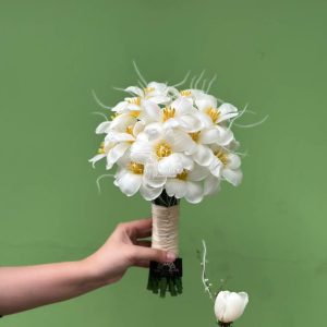 Hoa Cưới 19 Hoa Tulip Trắng A147