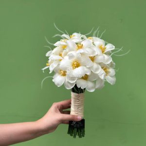 Hoa Cưới 19 Hoa Tulip Trắng A147