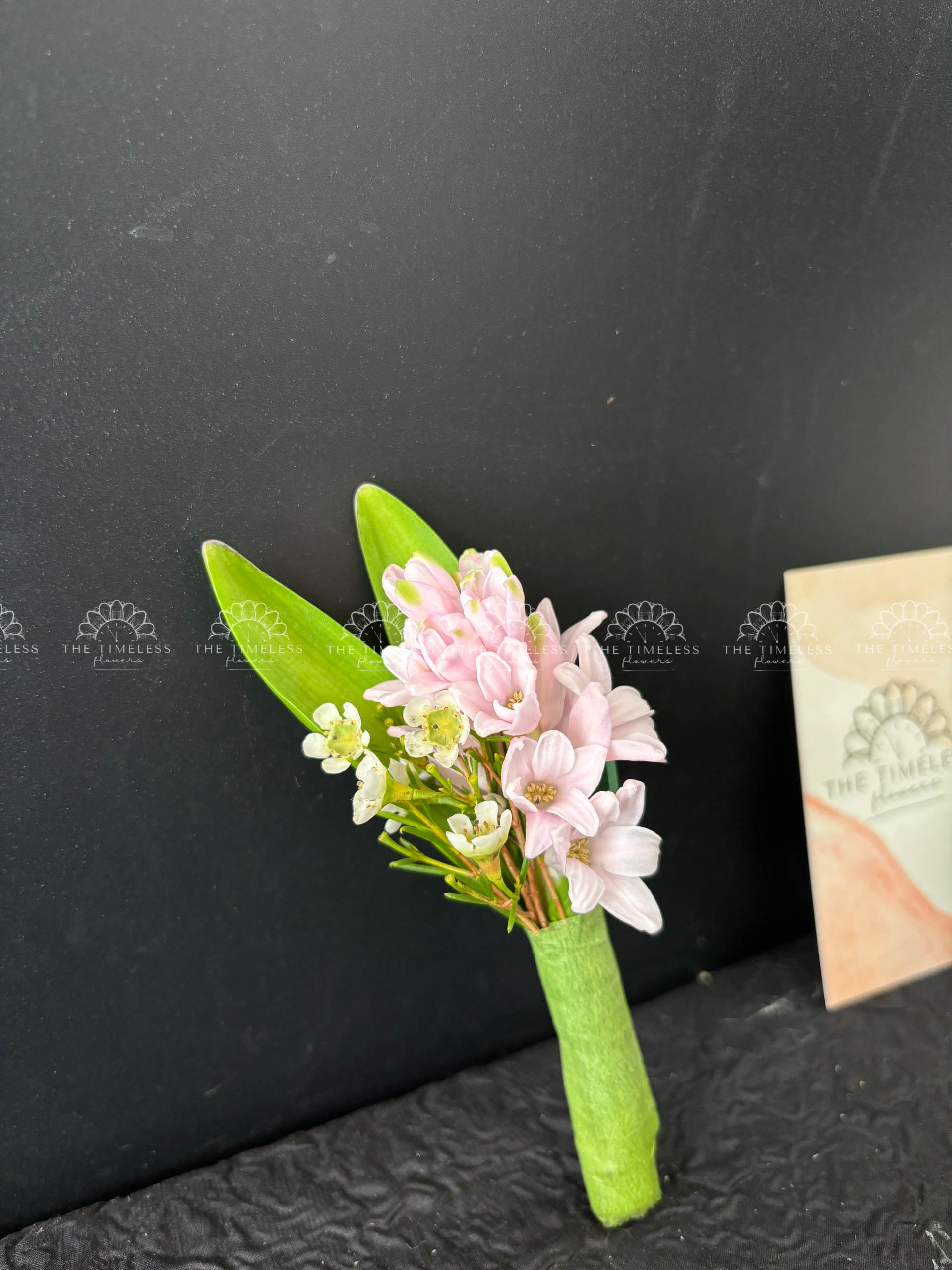 Hoa Cưới 8 Dạ Lan Hương Nhuộm Hồng A156