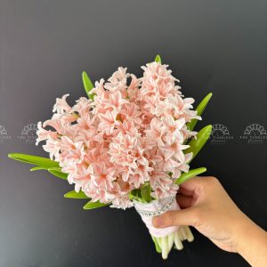 Hoa Cưới 8 Dạ Lan Hương Nhuộm Hồng A156