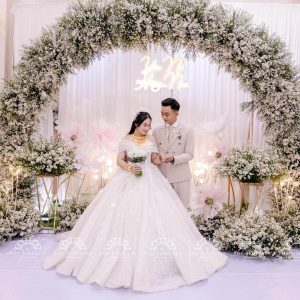 Hoa Cưới Allium Trắng Hà Lan A154