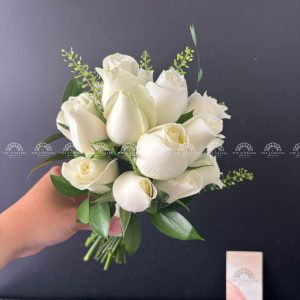 Hoa Cưới Hồng Trắng A181