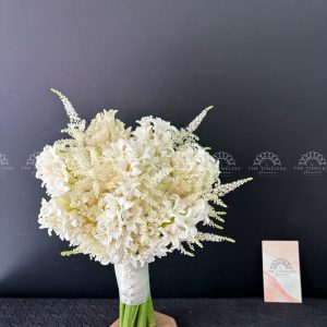Hoa Cưới 8 Dạ Lan Hương Trắng mix Astilbe Hà Lan A210