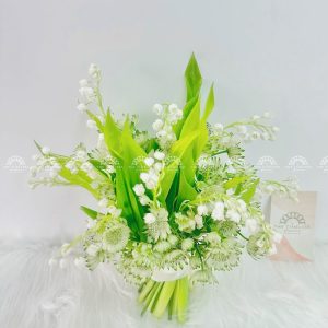 Hoa Cưới 10 Linh Lan mix Astrantia A203