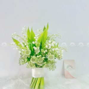 Hoa Cưới 10 Linh Lan mix Astrantia A203
