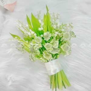Hoa Cưới 10 Linh Lan mix Astrantia A203