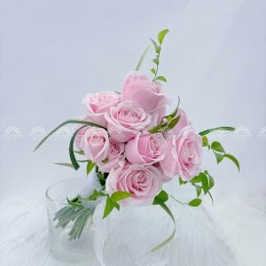 Hoa Cưới Hoa Hồng Trà A211