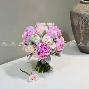 Hoa cưới Mẫu Đơn Hồng H008