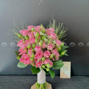 Hoa Cưới Hồng Chùm Sophie A215