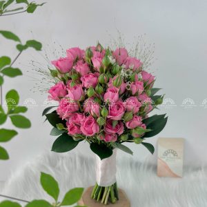Hoa Cưới Hồng Chùm Sophie A215