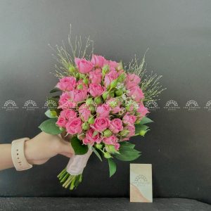 Hoa Cưới Hồng Chùm Sophie A215