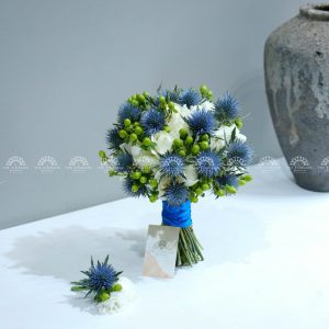 Hoa Cưới Hoa Hồng Trắng A226
