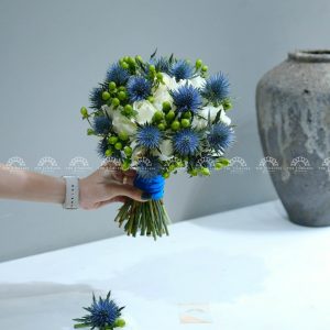 Hoa Cưới Hoa Hồng Trắng A226