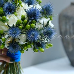 Hoa Cưới Hoa Hồng Trắng A226