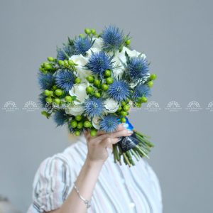 Hoa Cưới Hoa Hồng Trắng A226