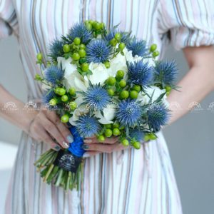 Hoa Cưới Hoa Hồng Trắng A226