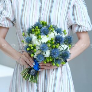 Hoa Cưới Hoa Hồng Trắng A226