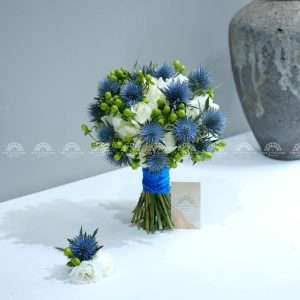 Hoa Cưới Hoa Hồng Trắng A226