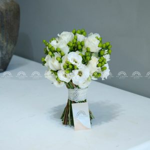 Hoa Cưới Hoa Hồng Trắng A225