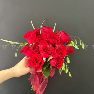 Hoa Cưới Hồng Đỏ A236