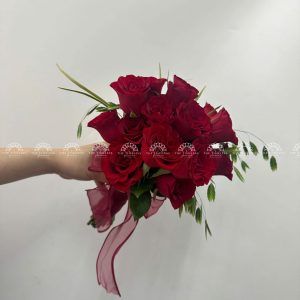 Hoa Cưới Hồng Đỏ A236