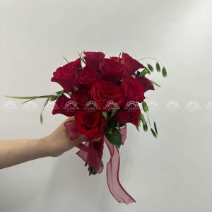 Hoa Cưới Hồng Đỏ A236