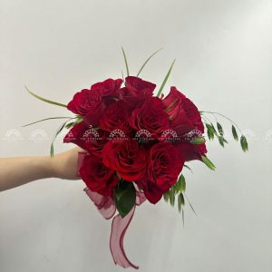 Hoa Cưới Hồng Đỏ A236