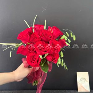 Hoa Cưới Hồng Đỏ A236