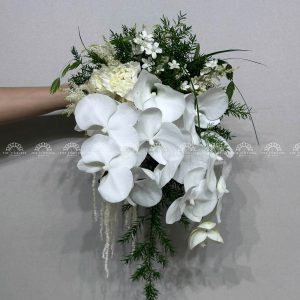 Hoa Cưới Thác Đổ Lan Hồ Điệp mix Astilbe A246