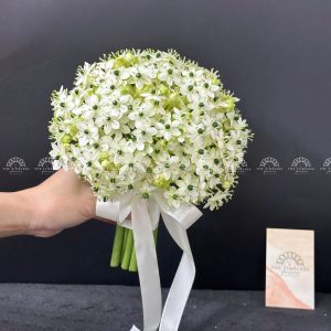 Hoa Cưới Thiên Nga Mắt Ngọc A252