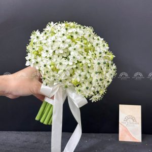 Hoa Cưới Thiên Nga Mắt Ngọc A252