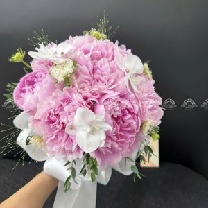 Hoa cưới Mẫu Đơn hồng A306