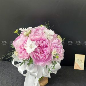 Hoa cưới Mẫu Đơn hồng A306