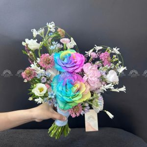 Hoa Cưới Hoa Hồng Fancy Cake A304