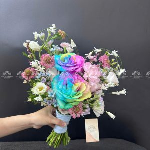 Hoa Cưới Hoa Hồng Fancy Cake A304