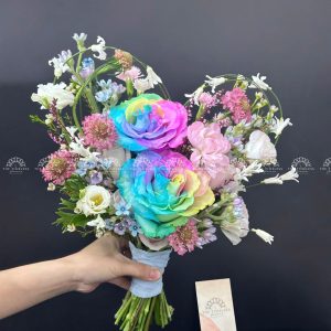 Hoa Cưới Hoa Hồng Fancy Cake A304