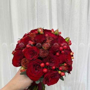 Hoa Cưới Hồng Đỏ A287