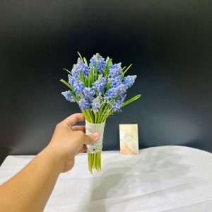 Hoa Cưới 29 cành Muscari Hà Lan - Hoa chuông xanh A322