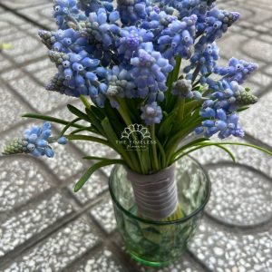 Hoa Cưới 29 cành Muscari Hà Lan - Hoa chuông xanh A321
