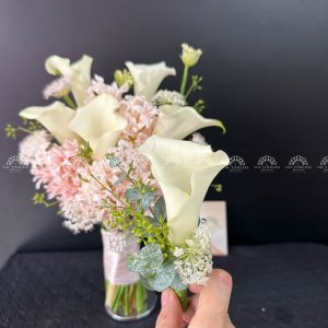 Hoa Cưới 5 Dạ Lan Hương mix 5 Calla Lily Hà Lan A320