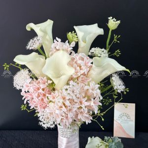 Hoa Cưới 5 Dạ Lan Hương mix 5 Calla Lily Hà Lan A320