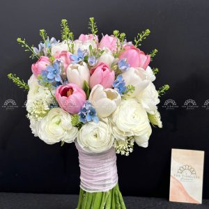 Hoa Cưới 15 calla lily nhuộm Hồng Đà Lạt A350