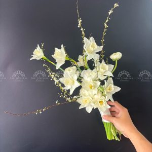 Hoa Cưới 9 Thủy Tiên Trắng Hà Lan - Narcissus A365