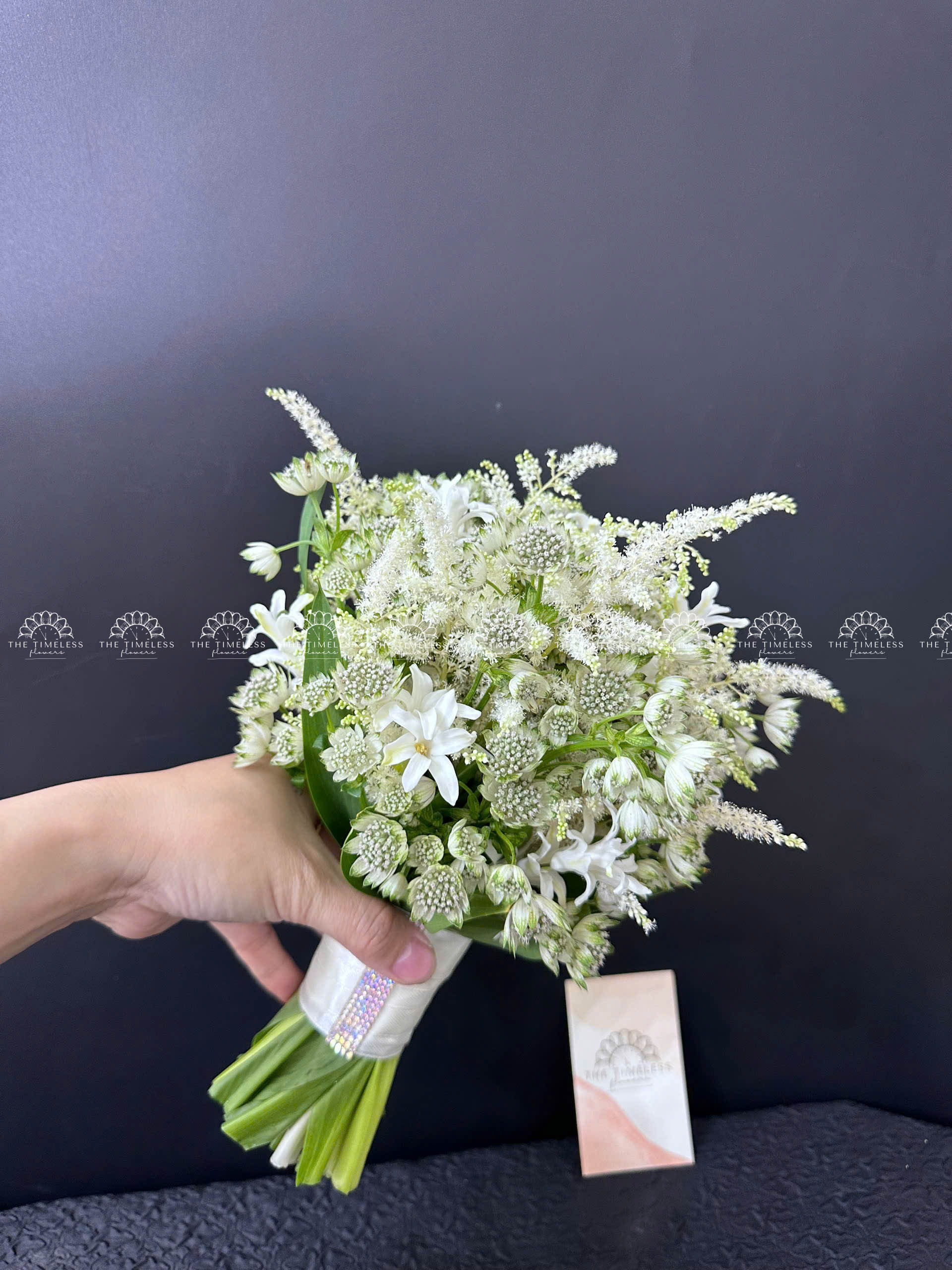 Hoa Cưới Astilbe mix Astrantia A360