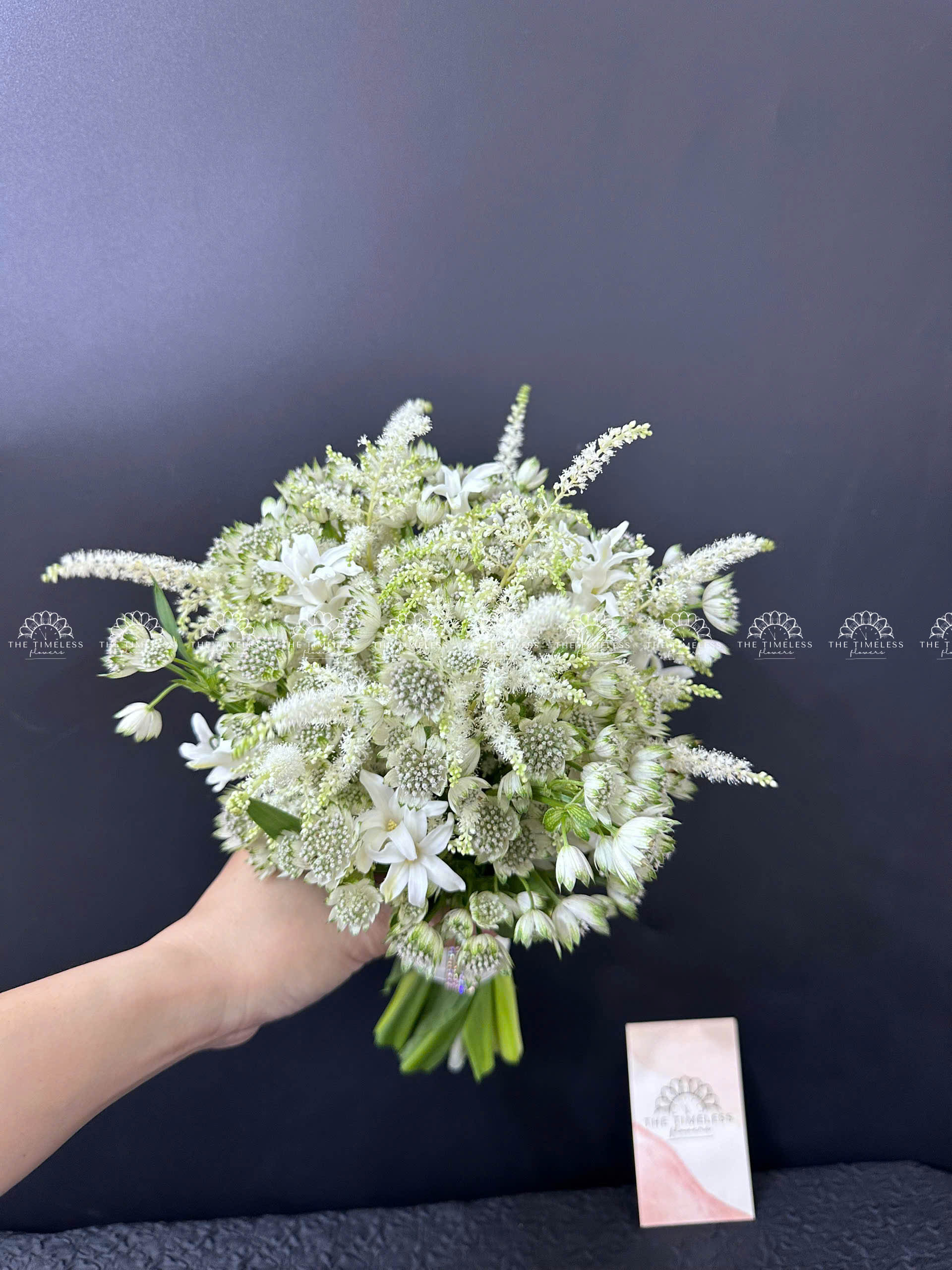 Hoa Cưới Astilbe mix Astrantia A360