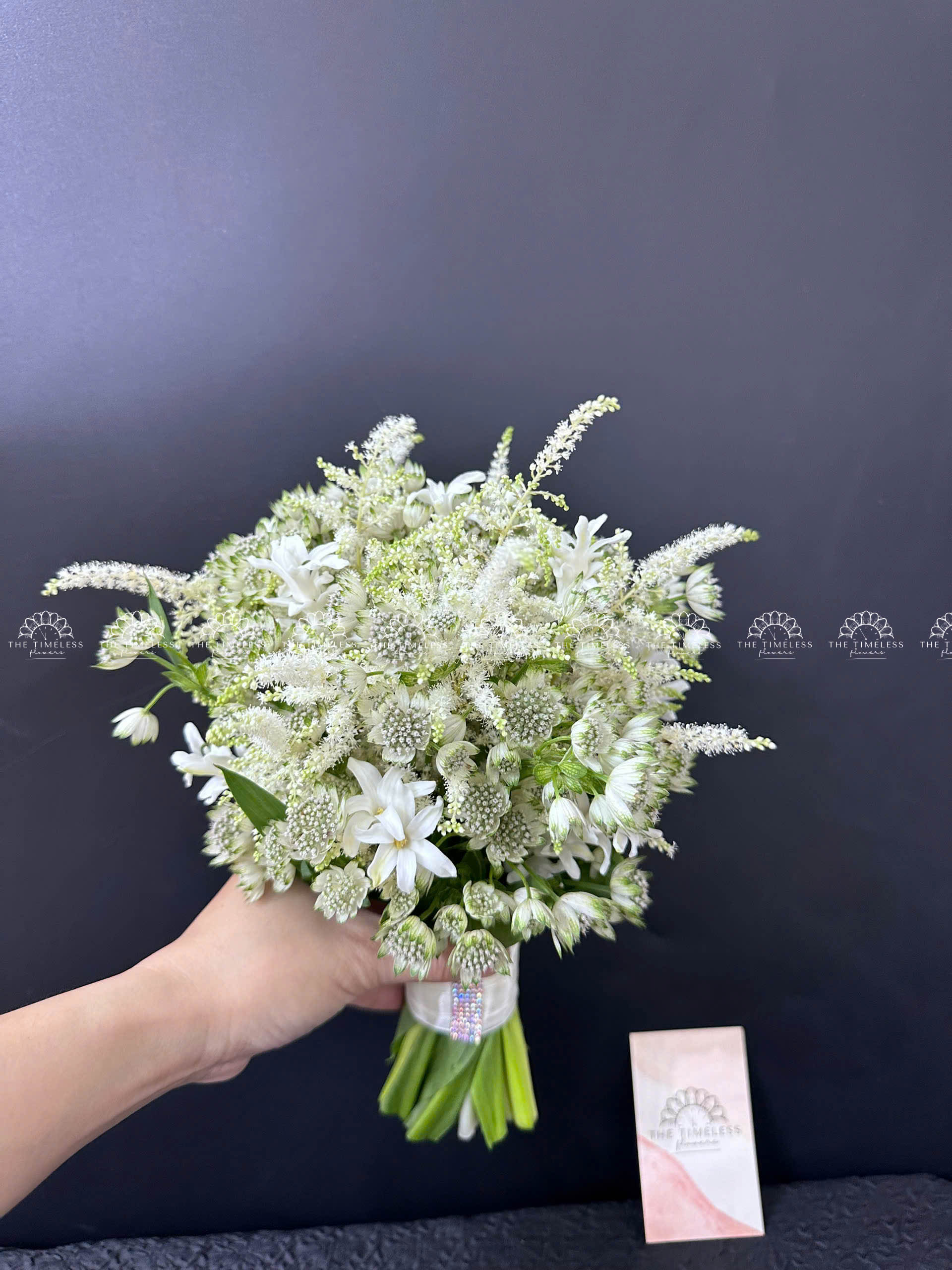 Hoa Cưới Astilbe mix Astrantia A360